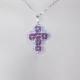 Small Cross - Noga-Silver Chain - 1